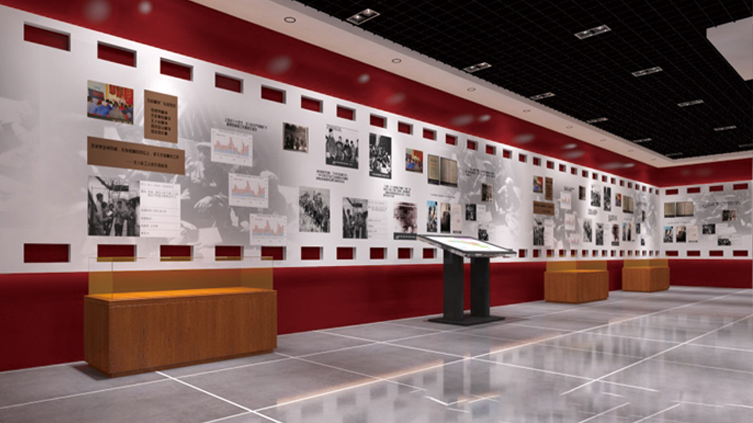 展廳設(shè)計，企業(yè)宣傳，鑫時空，企業(yè)展廳，展廳